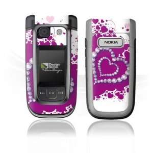  Design Skins for Nokia 6267   Diamond Heart Design Folie 