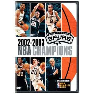  NBA Champions 2003 San Antonio Spurs