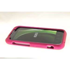  HTC Incredible 2 6350 Hard Case Cover for Metallic Pink 