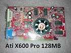 Ati X600 Pro 128MB Video Card Pci E Dvi Vga