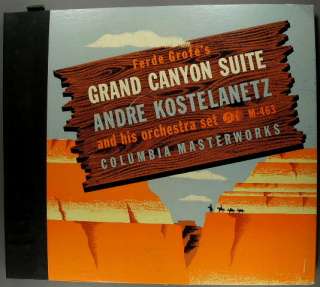 Ferde Grofe Grand Canyon Suite 78 RPM Andre Kostelanetz  