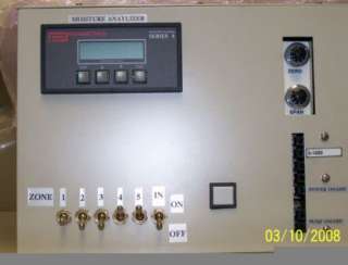 Picture 5   Moisture Analyzer and Zone Power Controls