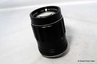 Minolta Soligor 135mm f2.8 lens manual focus MC MD MINT  