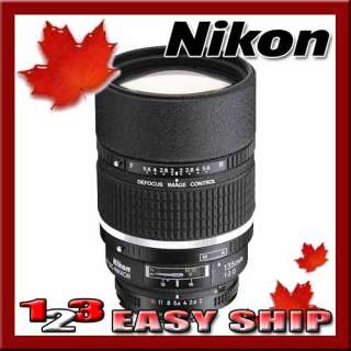 NEW Nikon AF DC NIKKOR 135MM F/2D Lens D300s D700 D90  