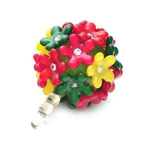  [Aznavour] Ball Flower Ear Cap for iPhone & Galaxy / Light 