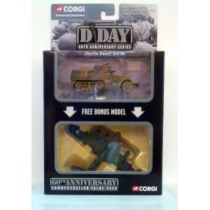  Corgi D Day 6o th Anniver. Omaha Beach Set #4 Toys 