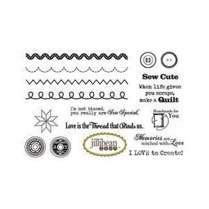   Soup Collection   Unmounted Rubber Stamp   Homemade 6 Bean Soup Arts