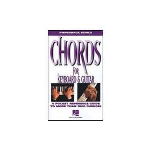  Chords for Keyboards and Guitar Paperback Songbook 