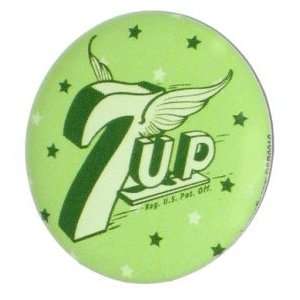  7 Up Soda Wings Green Button Toys & Games