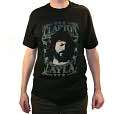 CD Cover Image. Title Eric Clapton Layla Black   Large T Shirt