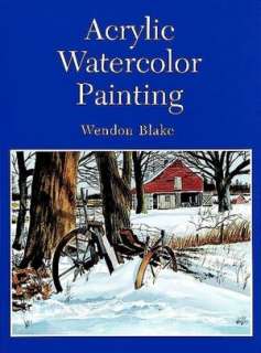 Acrylic Watercolor Painting Wendon Blake