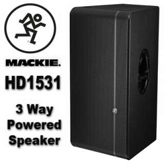 Mackie HD1531 3 Way 15 Powered 1800 Watt Loudspeaker  