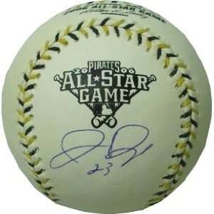   Dye Autographed Baseball   Official 06 All Star