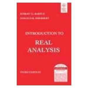   Analysis (9788126511099) Robert G. Bartle, Donald R Sherbert Books