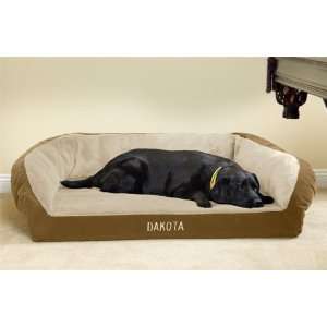   Deep Dish Dog Bed Cover / Xlarge, Light Brown, X Large