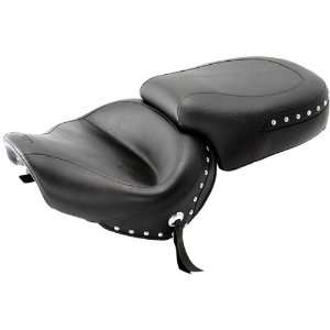  Mustang 75020 Two Piece Studded Wide Touring Seat   VT1100 