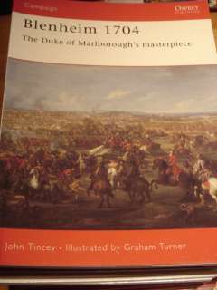 Battle of Blenheim 1704 Marlborough War Spanish Succession Osprey 