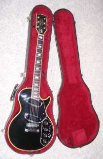 1978 Gibson Les Paul Recording Guitar   Super Rare Black   100% 