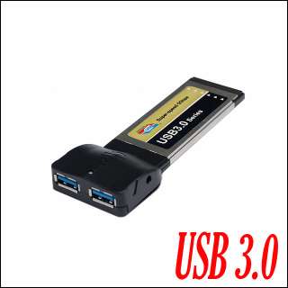 USB 3.0 Super Speed Host ExpressCard for Laptop 2 ports  