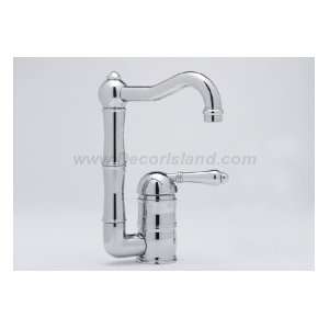   Column Spout Bar Faucet w/Metal Lever Handle A3608/6.5LMIB Inca Brass
