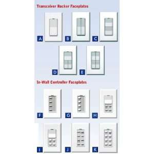  Simply Automated ZS24 BN   Quad Rocker for US2 40 Dimmer 