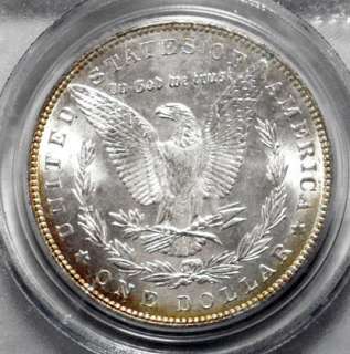 1890 MORGAN DOLLAR PCGS MS 65 CHERRY