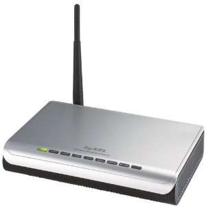  ZyXEL P 334WH 802.11g Wireless Router with 400 mWatts 