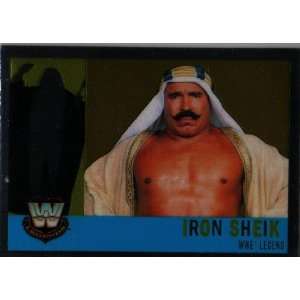  2006 Topps Heritage Chrome WWE #78 Iron Sheik Everything 