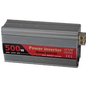  500W DC 12V to AC 110V DY 8109 Car Power Inverter + USB 