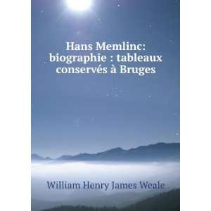  Hans Memlinc Biographie  Tableaux ConservÃ©s Ã 