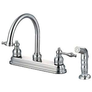 Hardware House H10 8164 Bismark Series Two Handle Kitchen Faucet with 