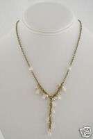 1928 Designer Pink Glass Bead Vintage Style Necklaces  