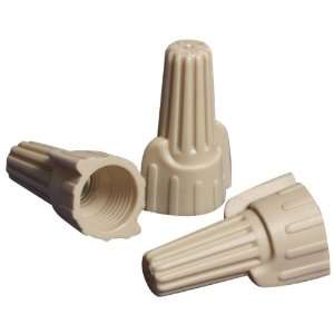  Nsi Industries Wwc t c Winged Wire Connector, 100 Pk (tan 