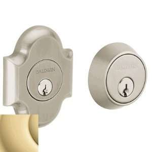 Baldwin 8253.031 Non lacquered Brass Double Cylinder Arched Deadbolt