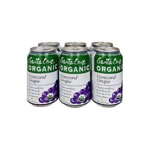 Santa Cruz Organics Grape, 12 Ounce (Pack of 24)  Grocery 