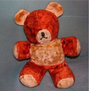 vintage brown 12 teddy bear 1950s/1960s  