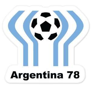  Argentina 78 World Cup Winners Football sticker 5 x 4 