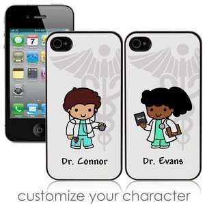   Doctor Personalized Iphone 4 and 4s Case Cell Phones & Accessories