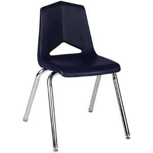  1100 Series School Chair   Chrome Legs   12 Seat Height 