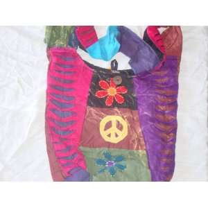   Hippie Crossbody Gypsy Nepal Shoulder Bag 100%cotton 