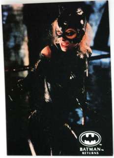 1992 Batman Returns Movie Topps Stadium Club 100 Trading Cards 