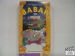 Babar   The Movie (VHS, 1993) Brand New 012232731638  