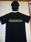 Carrera Performance Boats Kids / Youth T Shirt Black with Neon Green 