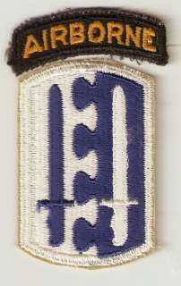 2nd Airborne Infantry Brigade WWII Army Patch  