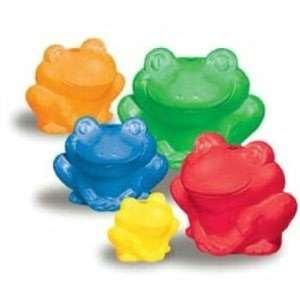  & NOBLE  FUNtastic Frogs(TM) Set of 48 Large Frogs in 6 Bright 