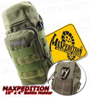 Maxpedition 0325 Water Bottle Holder OD GREEN 0325G NEW  
