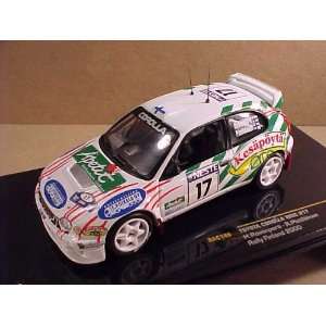 43 Scale Prefinished Fully Detailed Diecast Model, Toyota Corolla WRC 