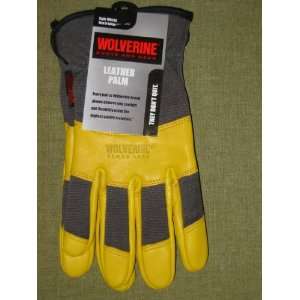  Wolverine Leather Work Gloves   1 Pair XLarge