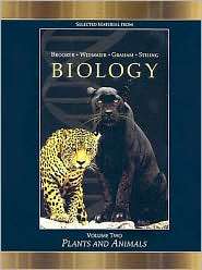 Plants and Animals Volume II, (0073353310), Robert J. Brooker 