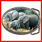 Elephants Family Animals Belt Buckle Mens New 31279831